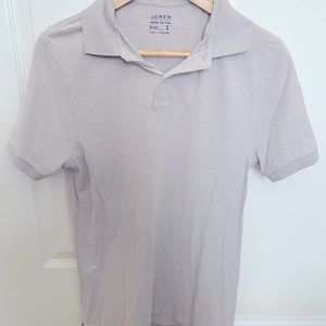 JCrew grey polo shirt
